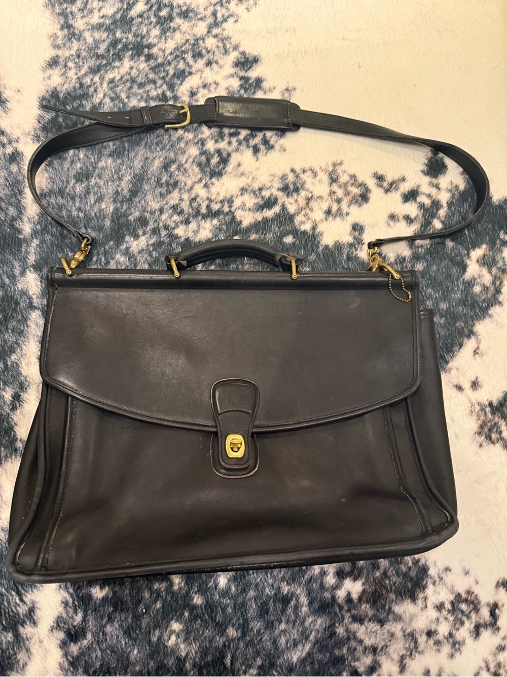 VINTAGE Coach Beekman Briefcase Messenger Bag